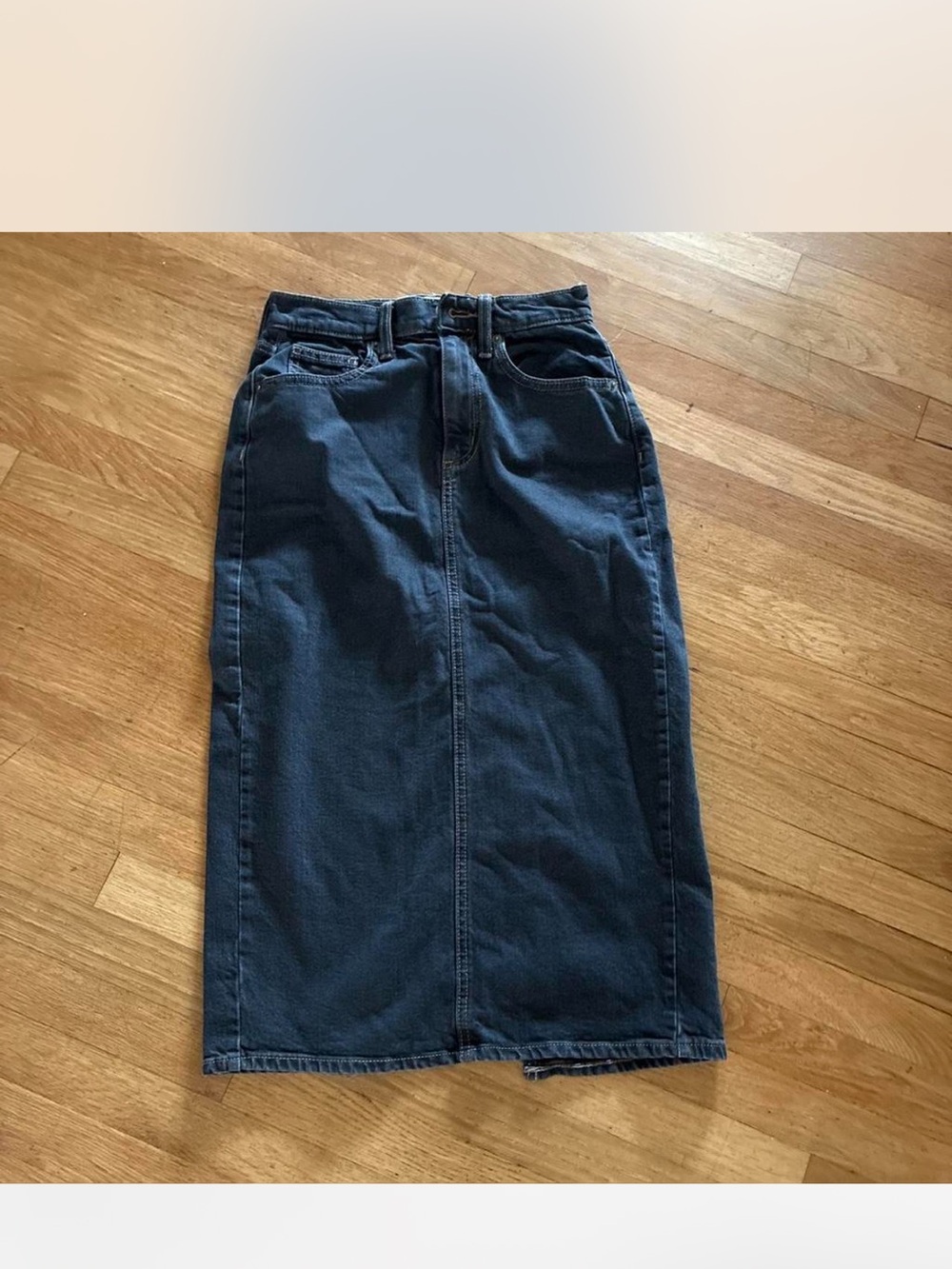 Universal Thread Dark Indigo Denim Skirt